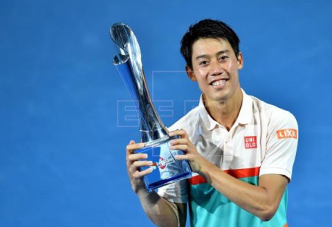 TENIS BRISBANE Nishikori vence a Medvedev y acaba con su racha de nueve finales perdidas