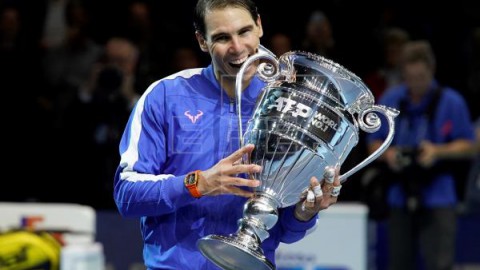 TENIS CLASIFICACIÓN ATP Nadal, Djokovic y Federer, podio de honor en 2019