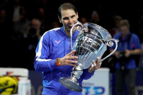 TENIS CLASIFICACIÓN ATP Nadal, Djokovic y Federer, podio de honor en 2019