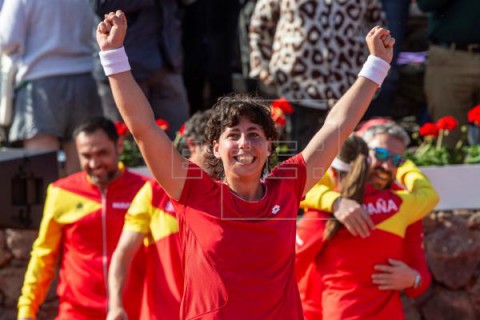 TENIS COPA FEDERACIÓN Suárez vence a Nara, y España logra el pase a la Fase Final de Budapest