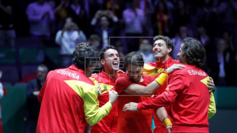 TENIS FINALES COPA DAVIS España gana la Copa Davis por sexta vez con un Nadal pletórico