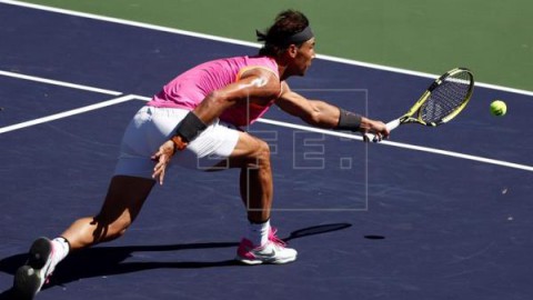 TENIS INDIAN WELLS Rafael Nadal, a cuartos de final de Indian Wells