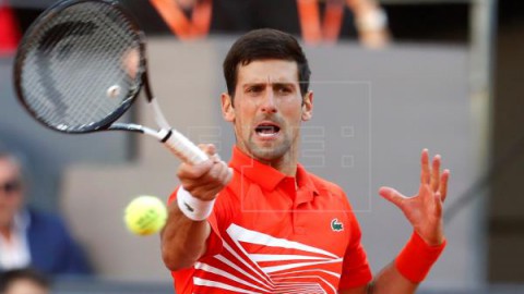 TENIS MADRID Djokovic suma su tercera corona en Madrid e iguala con Nadal en Masters 1.000