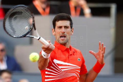TENIS MADRID Djokovic suma su tercera corona en Madrid e iguala con Nadal en Masters 1.000