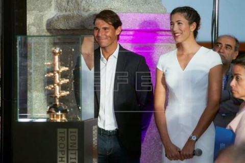 TENIS MADRID Nadal y Muguruza apadrinan en el Museo del Prado el torneo de Madrid