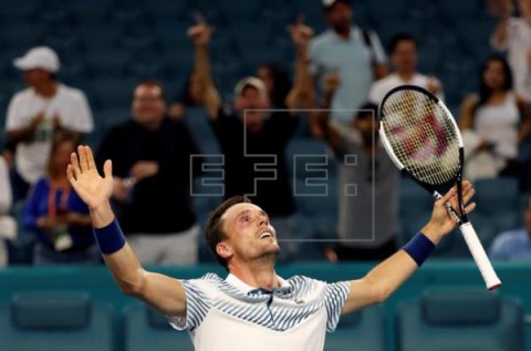 TENIS MIAMI Bautista fue el héroe; Shapovalov, Tiafoe y Auger-Aliassime, los verdugos