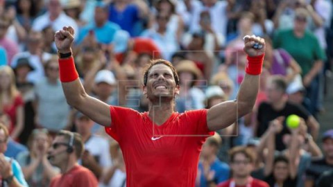 TENIS TORONTO – Nadal amarga a Tsitsipas y se une a Connors, Federer y Lendl, al ganar su título número 80